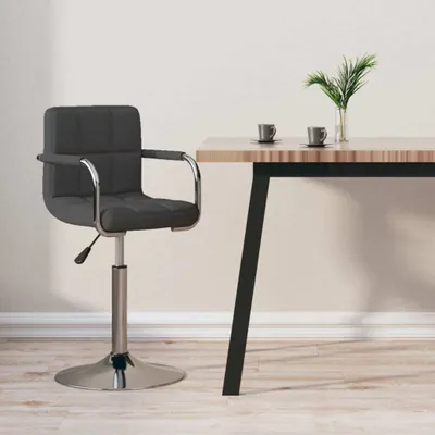 Produktbild von Maison Exclusive - Barhocker Dunkelgrau Stoff