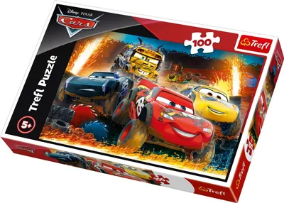 Obrázok produktu pre Puzzle s autami, 100 dielikov, zábava pre deti a rodinu