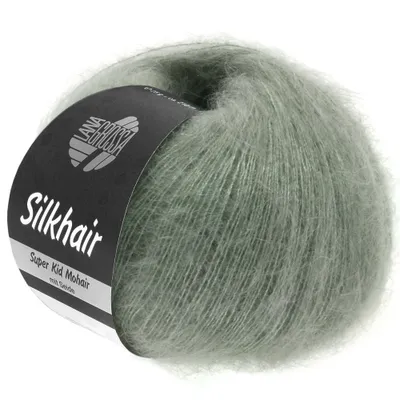 Immagine prodotto di Lana Grossa - Capelli di seta 0105 grigio-verde