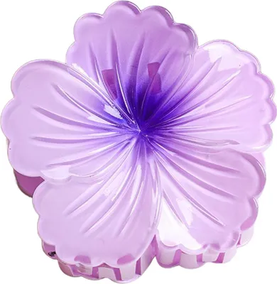 Produktbild von Blumenförmige Haarspange mit Farbverlauf für den Hinterkopf, Haarkralle, Haarstyling-Accessoire, Haardekoration am Meer, Urlaub