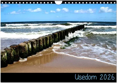 Produktbild von Usedom 2026 (Wandkalender 2026 DIN A4 quer), CALVENDO Monatskalender