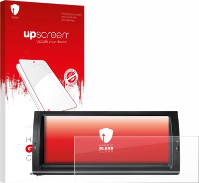 Produktbild von upscreen Schutzglas für Xtrons PX1453BLHGS 10.25" Schutzfolie Panzer Folie Glas Display Schutz klar