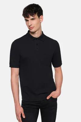 Zdjęcie produktu dla PERFORMANCE-POCKET POLO - czarny - rozmiar XL