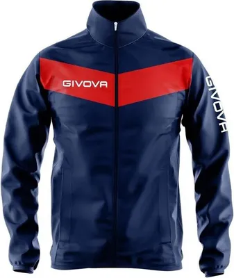 Immagine prodotto di Giacca sportiva Givova Rain Blu-rosso Blu