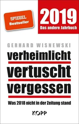 Produktbild von Wisnewski, G: verheimlicht - vertuscht - vergessen 2019