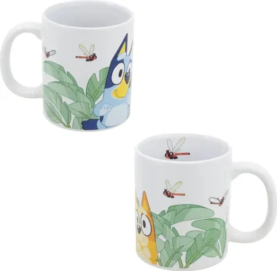 Produktbild von Bluey und Bingo Kaffeetasse Teetasse Tasse Geschenkidee 325 ml