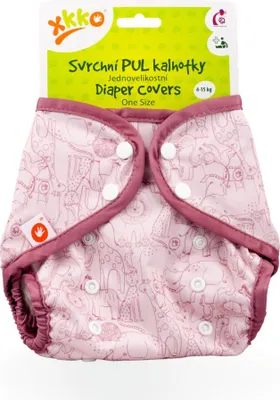 Produktbild von XKKO Top Windelhose Einheitsgröße – Safari Mesa Rose