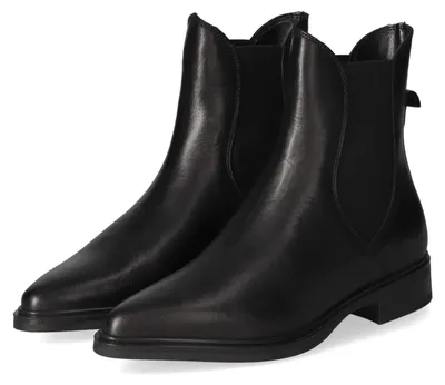 Imagen del producto de Botas Chelsea de mujer Kaerlek, color negro, cuero liso, talla 42