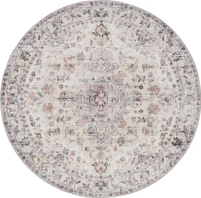 Immagine prodotto di benuta tappeto vintage lavabile George Multicolore ø 120 cm rotondo tappeto soggiorno camera da letto morbido orientale