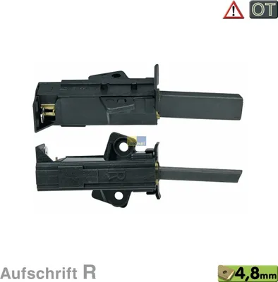 Produktbild von Bauknecht Whirlpool Kohlebürste Motorkohle Kohle für Waschmaschine - Nr.: 481236248444