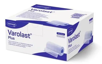 Zdjęcie produktu dla Varolast Plus opatrunek z pastą cynkową 8 cmx5 m 16 szt