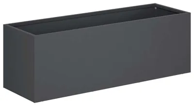 Produktbild von vidaXL Garten-Pflanzgefäß Anthrazit 60 x 20 x 20 cm