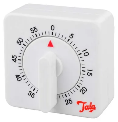 Mechanischer Küchentimer 60 Min. mit Clip & Magnet