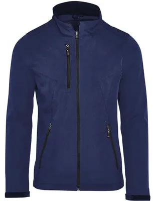 Produktbild von SG - "Signature" Softshelljacke ohne Etiketten für Herren FK2860 (3XL) (Marineblau)