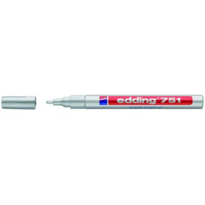Obrázek produktu pro EDDING Lesklý lakový popisovač 751 stříbrný 4-751-1-1054