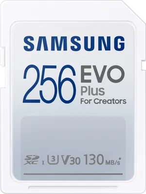 Immagine prodotto di Samsung EVO Plus SDXC 130MB/s 256GB