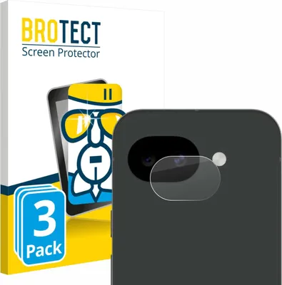 Produktbild von 3x BROTECT Schutzglas für Google Pixel 10a (NUR Kameraschutz) Schutzfolie Panzer Folie Glas Display Schutz klar