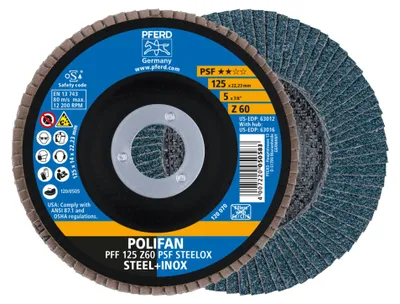 Produktbild von PFERD 67666125, 12,5 cm, 12200 RPM, 60 g, 10 Stück(e)