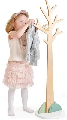 Obrázok produktu pre Tender Leaf Toys Forest Coat Stand, Podlahový, Drevo, Drevo, 345 mm, 290 mm, 1070 mm