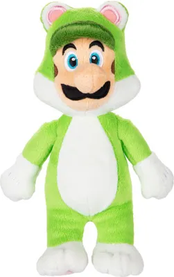 Zdjęcie produktu dla Nintendo Super Mario Plsch Cat Luigi, ok. 18 cm