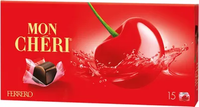 Obrázok produktu pre Mon Chéri Čokoládové čerešňové pralinky v likéri 157,5 G