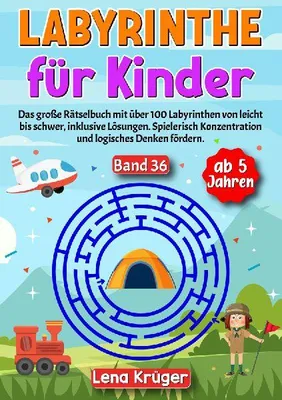 Produktbild von Labyrinthe für Kinder ab 5 Jahren - Band 36