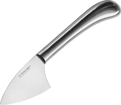 Produktbild von Stanley Rogers Hartkäsemesser 20 cm Pistol Grip, hochwertiges Käsemesser, Käseschneider ideal für harten Käse, Messer mit Edelstahlklinge, langlebiges Käsebeil (Farbe: Silber)