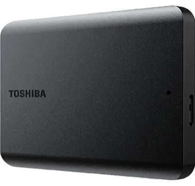 Produktbild von Toshiba 6.3cm 4TB USB3.2 Canvio Basics black NEW extern retail