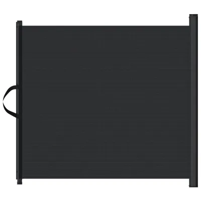 Produktbild von vidaXL Haustier-Barriere Ausziehbar Schwarz 82,5x125 cm