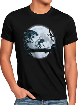 Produktbild von style3 Alien Moonshine Queen Herren T-Shirt xenomorph ripley movie