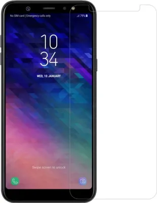 Produktbild von Samsung Galaxy J4 Panzer Schutz Glas Schutzglas Panzerfolie Glasfolie Echt 9H GLAS Hartglas