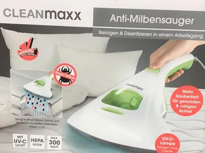 Produktbild von CLEANmaxx Milben-Handstaubsauger mit UV-C-Licht 300W