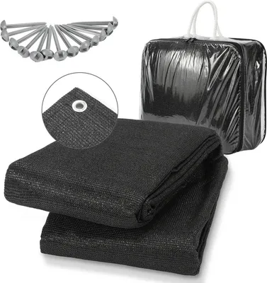 Obrázek produktu pro TolleTour Stan Koberec 250X550cm Markýza Koberec Kempování Koberec Venkovní koberec Markýza Podložka pod stan Podlaha pod stan pro stan Motorhome Black