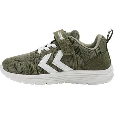 Produktbild von Hummel Pace JR Klett Kinderschuhe Sneaker olive/weiß 212381-6414, Schuhgröße:31 EU