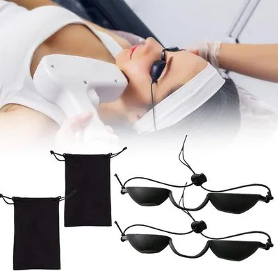 Produktbild von Sicherheitsbrille schwarz weich Silikon UV-Schutz 2 Stück