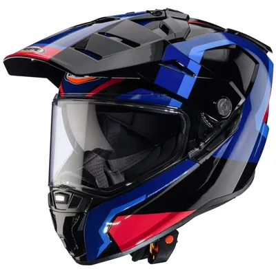 Obrázok produktu pre Caberg Tanami Scram Adventure Helma čierna / modro-červená M