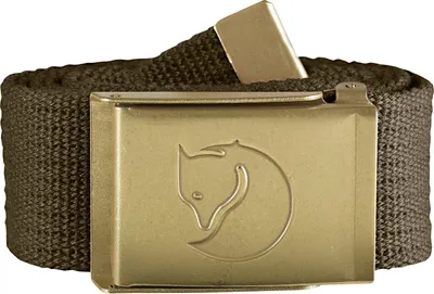 Produktbild von Fjällräven Travel Canvas Brass Belt (Dark Olive)