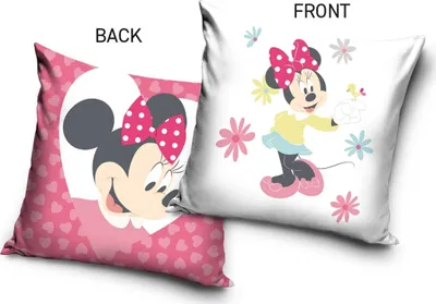 Produktbild von Kissenbezug Minnie mit kleinem Kanarienvogel