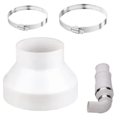 Image de Réducteur PVC de 150 mm à 100 mm pour systèmes de ventilation