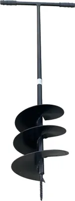 Produktbild von Hand Erdbohrer Handbohrer Erdlochbohrer Hand Bohrer Lochspaten Pfahlbohrer Ø 200mm