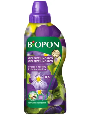 Obrázek produktu pro Hnojivo BIOPON na kvetoucí rostliny gelové 500ml