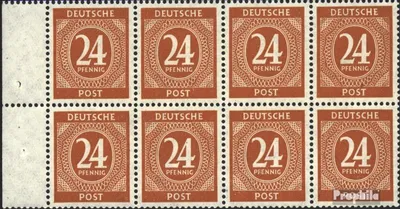 Produktbild von Briefmarken Alliierte Bes.-Gem.Ausg. 1947 Mi Hbl124 postfrisch Kontrollrat I
