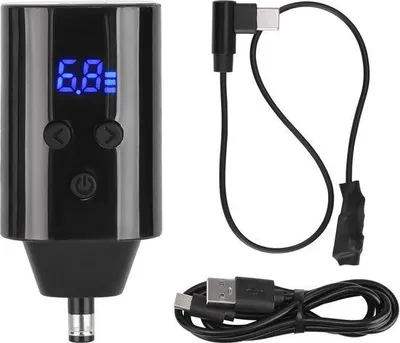 Produktbild von Elektrische Tattoo-Box - Digitale Display - Oplaadbare 1500mAh Akku