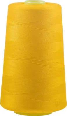 Produktbild von 4572m Overlock-Garn Overlock-Nähgarn  Polyestergarn Farbe 501 bis 540, Farbe:A518 gelb