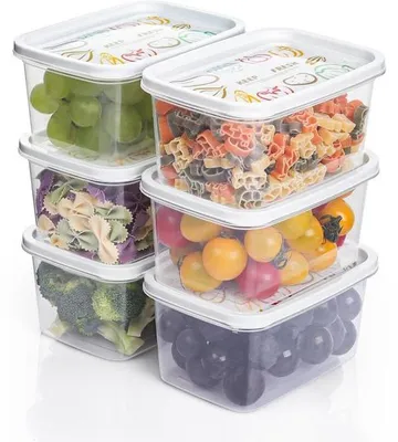 Produktbild von BPA-freie Essbehälter-Set 6x700ml