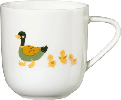 Produktbild von ASA Selection Henkelbecher, Ente Emil Fine Bone China 38064314