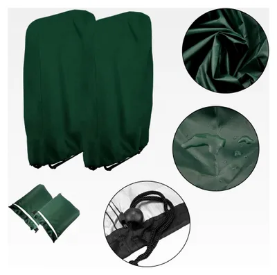 Produktbild von Schutzhülle für Klappstühle, 2 Stück, Gartenstühle, 600D Oxford-Gewebe, winddicht