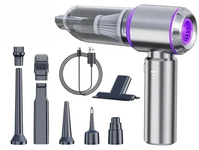 Produktbild von Staubsauger, kabellos, 4-in-1 Funktionen, Lila