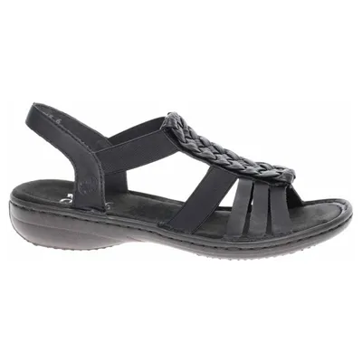 Produktbild von Damen Sandalen Rieker 60809-00 schwarz 36