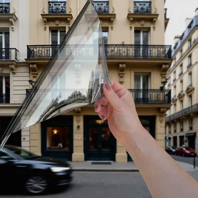 Image de DIMEXACT - Film anti UV repositionnable incolore - 120 cm x 10 m - en Rouleau